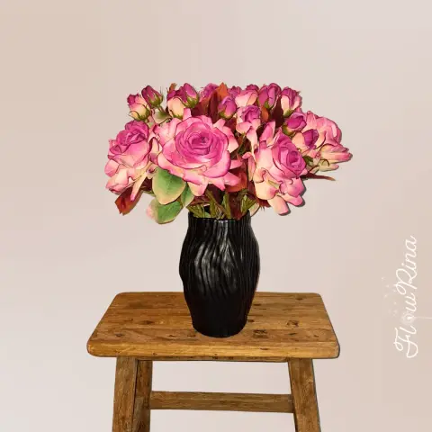 Kunst rozen boeket