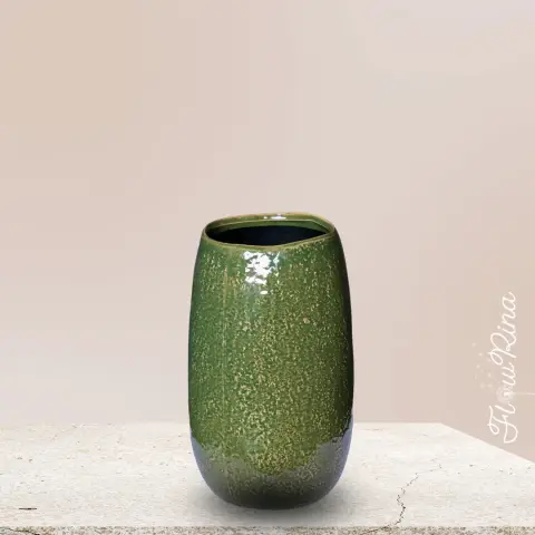 Groene vaas